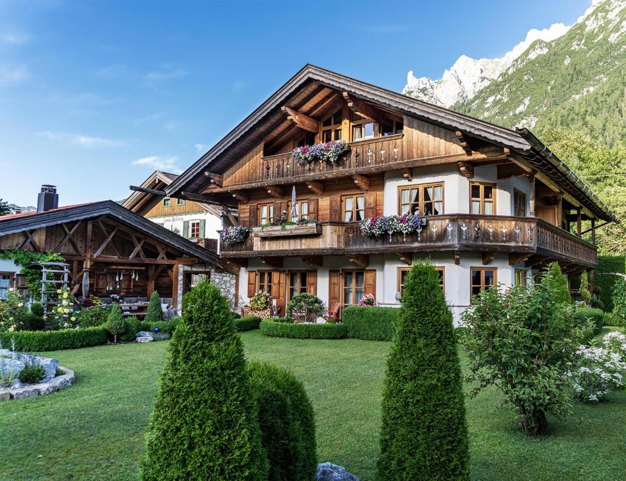 Ferienhaus Alpenblick Mittenwald Exterior photo